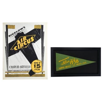 Lot #1503 - Framed Bigelow's Air Circus Pennant and Poster ### THE ROCKETEER (1991)