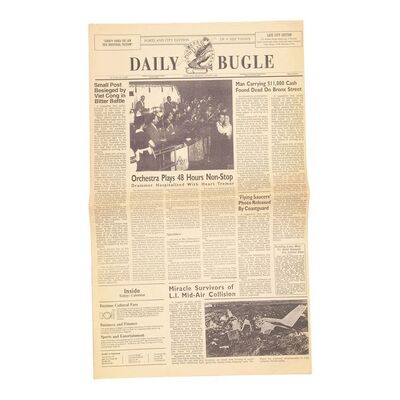 Lot #1521 - Production-Made Portland Daily Bugle Newspaper Cover ### THE SHAWSHANK REDEMPTION (1994)