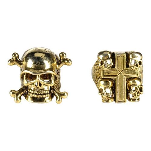 Lot #1533 - Pair of Harry "Opie" Winston's (Ryan Hurst) Skull Rings ### SONS OF ANARCHY (T.V. SERIES, 2008-2014)