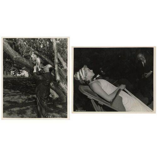 Lot #1541 - Ingrid Bergman and Alfred Hitchcock Production Photographs ### SPELLBOUND (1945)