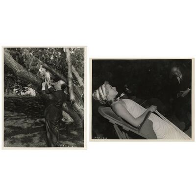 Lot #1541 - Ingrid Bergman and Alfred Hitchcock Production Photographs ### SPELLBOUND (1945)