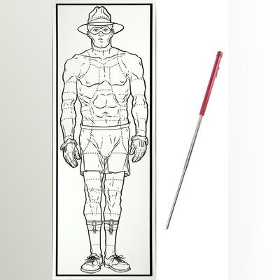 Lot #1544 - Silken Floss' (Scarlett Johansson) Spirit Diagram and Pointer ### THE SPIRIT (2008)