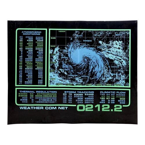 Lot #1557 - Caldos Colony Weather Control Transparency ### STAR TREK: THE NEXT GENERATION (1987-1994)