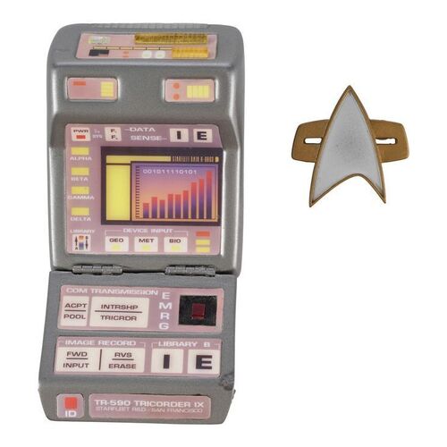 Lot #1561 - Science Tricorder and Combadge Replicas ###