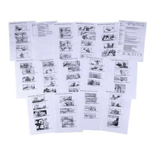 Lot #1569 - Set of Small Size Storyboards ### STAR WARS: ATTACK OF THE CLONES (2002)