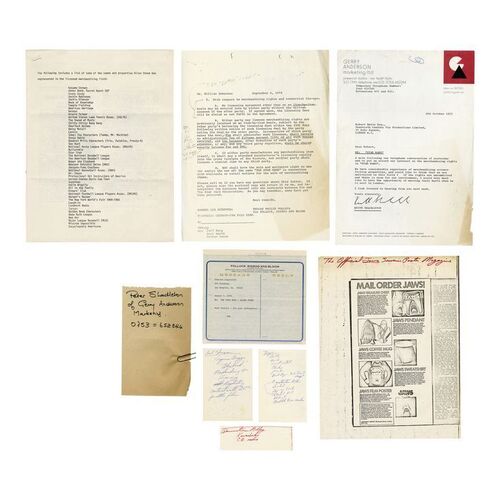 Lot #1573 - Charles Lippincott Collection: Production Documents on Early Interest in Star Wars Merchandising ### STAR WARS: A NEW HOPE (1977)