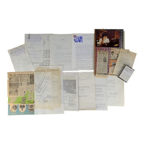 Lot #1574 - Charles Lippincott Collection: Various Advertising and Merchandising Materials ### STAR WARS: A NEW HOPE (1977)