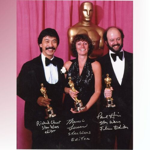 Lot #1575 - Editor-Autographed Academy Awards&Atilde;&fnof;&acirc;&euro;&scaron;&Atilde;&sbquo;&Acirc;&reg; Portrait Photo ### STAR WARS: A NEW HOPE (1977)