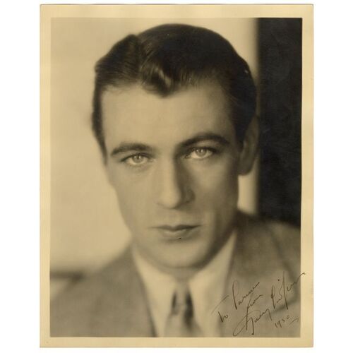 Lot #1580 - Gary Cooper's Autographed Headshot for Carmen Dirigo ### THE SPOILERS (1930)