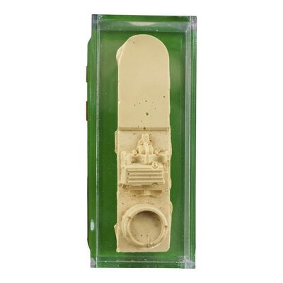 Lot #1584 - Biker Scout Mouthpiece Casting in Custom Display ### STAR WARS: RETURN OF THE JEDI (1983)