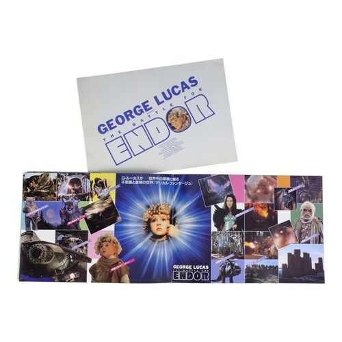 Lot #1586 - Lobby Cards and Pamphlets ### CARAVAN OF COURAGE: AN EWOK ADVENTURE (T.V. MOVIE, 1984)/EWOKS: THE BATTLE FOR ENDOR (1985)