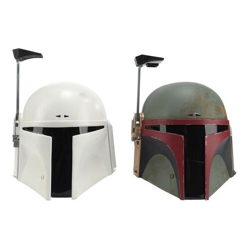 Lot #1612 - Star Wars The Black Series Boba Fett Light-Up Hasbro Helmet and Boba Fett Helmet Casting ### STAR WARS: VARIOUS PRODUCTIONS
