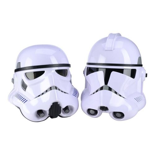 Lot #1613 - Star Wars The Black Series Imperial Stormtrooper and Phase II Clone Trooper Light-Up Hasbro Helmets ### STAR WARS: VARIOUS PRODUCTIONS