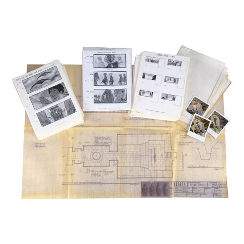 Lot #1614 - Collection of Storyboard and Blueprint Copies ### STARGATE (1994)