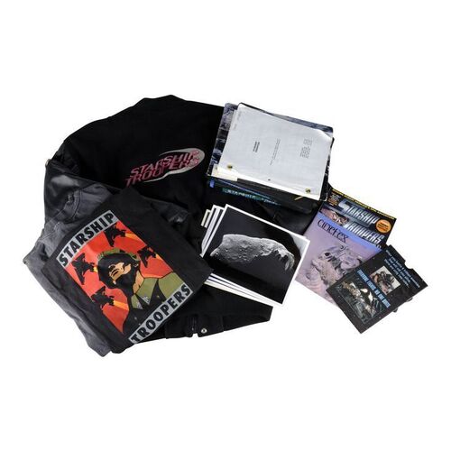 Lot #1621 - Collection of Scripts, Storyboards, Production Paperwork, Crew Shirts, and Jacket ### STARSHIP TROOPERS (1997)
