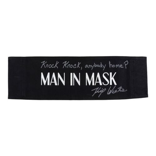 Lot #1627 - Framed Kip Weeks-Autographed Man in the Mask Chairback ### THE STRANGERS (2008)