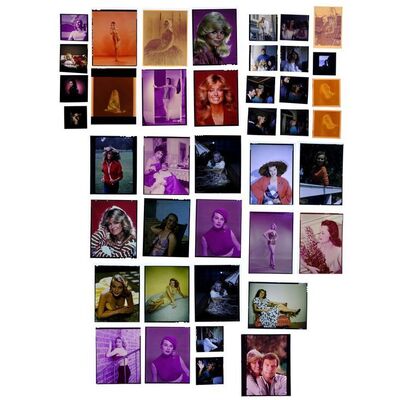 Lot #1663 - Set of 39 Actress Photograph Transparencies and Negatives ### VARIOUS ARTISTS