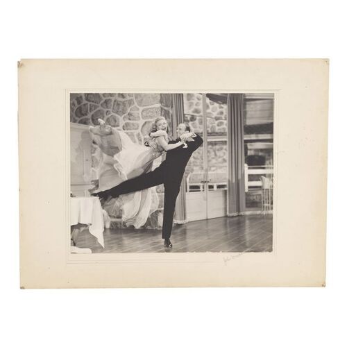 Lot #1664 - John Miehle-Autographed Matted Fred Astaire and Ginger Rogers Photograph ### VARIOUS PRODUCTIONS