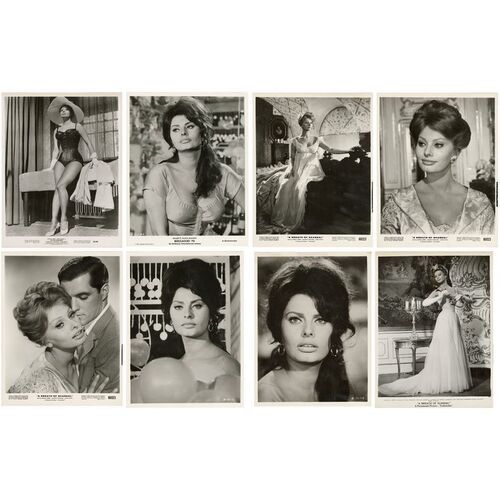 Lot #1665 - Set of Eight Sophia Loren Production Stills ### VARIOUS PRODUCTIONS