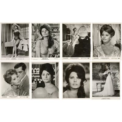 Lot #1665 - Set of Eight Sophia Loren Production Stills ### VARIOUS PRODUCTIONS