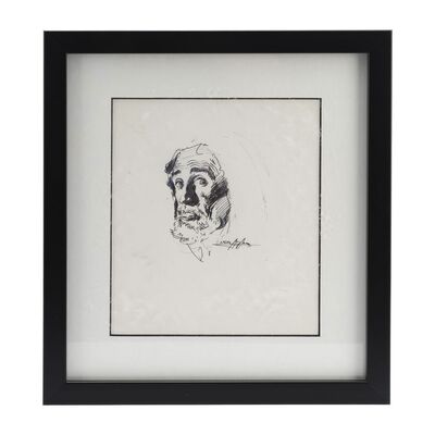Lot #1675 - Framed Hand-Drawn Neal Adams Prince Chaos Concept Sketch ### WARP! (1973)