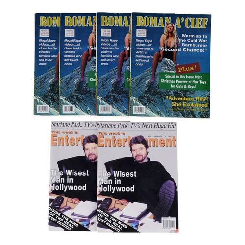 Lot #1683 - Set of "This Weak in Entertainment" and "Roman A'Clef" Magazines ### THE X-FILES (T.V. SERIES, 1993 - 2002)