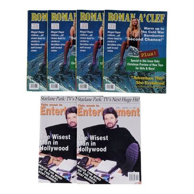 Lot #1683 - Set of "This Weak in Entertainment" and "Roman A'Clef" Magazines ### THE X-FILES (T.V. SERIES, 1993 - 2002)