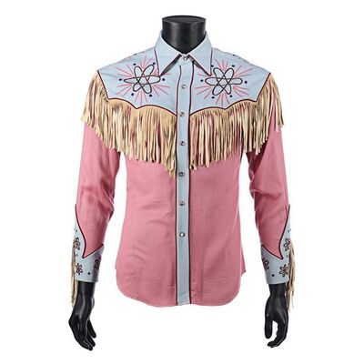 Lot #29 - Marty McFly's (Michael J. Fox) Screen-Matched Western Shirt ### BACK TO THE FUTURE PART III (1990)