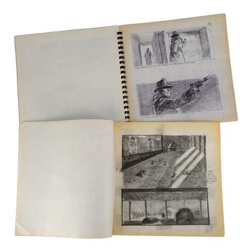 Lot #56 - Pair of Printed Storyboard Booklets of Rick Deckard Scenes ### BLADE RUNNER (1982)