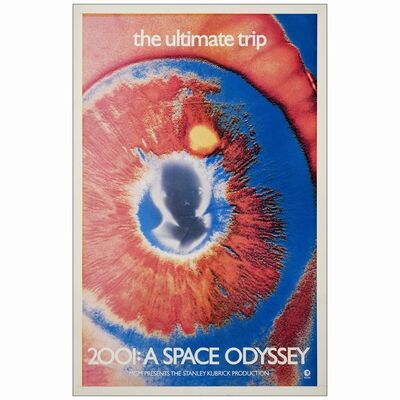 1: One Sheet (27" x 41"); Wilding Poster; Fine+ on Paper ### 2001: A SPACE ODYSSEY (1969)