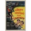2: One Sheet (27" x 41"); Fine+ on Linen ### ABBOTT AND COSTELLO MEET FRANKENSTEIN (1948)