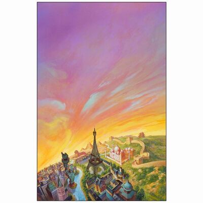12: Original Preliminary Artwork (17" x 25") Signed on Back; Near Mint Illustration Board ### AROUND THE WORLD IN 80 DAYS (2004)