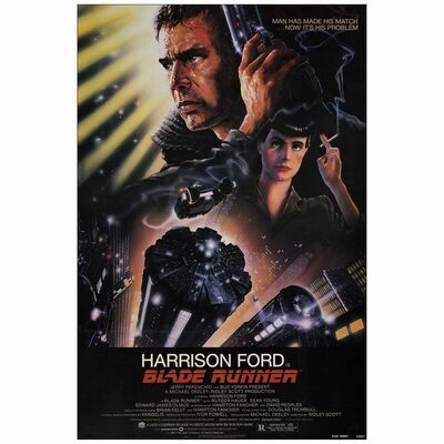30: One Sheet (27" x 41"); NSS Style; Very Fine on Linen ### BLADE RUNNER (1982)