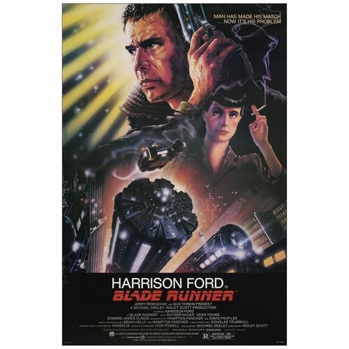 31: One Sheet (27" x 41"); Studio Style; Very Fine+ Rolled ### BLADE RUNNER (1982)