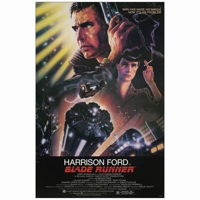 31: One Sheet (27" x 41"); Studio Style; Very Fine+ Rolled ### BLADE RUNNER (1982)