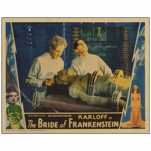 36: Lobby Card (11" x 14"); Fine+ ### THE BRIDE OF FRANKENSTEIN (1935)