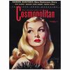 62: Magazine Newstand Placard (18.5" x 24.5"); Very Fine+ ### COSMOPOLITAN (1941)