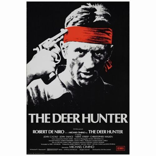 71: Withdrawn Full Bleed British One Sheet (27" x 40" ); Very Fine+ Rolled ### THE DEER HUNTER (1978)