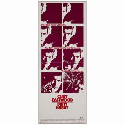 76: Insert (14" x 36"); Near Mint Folded ### DIRTY HARRY (1971)