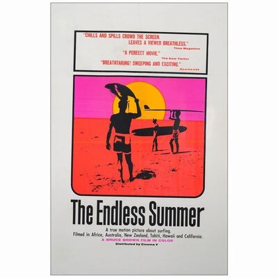 83: One Sheet (27" x 41"); Fine+ on Linen ### THE ENDLESS SUMMER (1966)