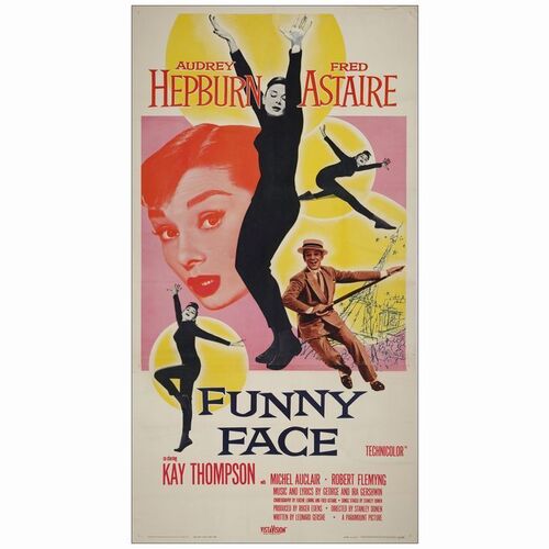 92: Three Sheet (41" x 80"); Very Fine on Linen ### FUNNY FACE (1957)