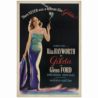 94: One Sheet (27" x 41"); Style B; Very Fine- on Linen ### GILDA (1946)