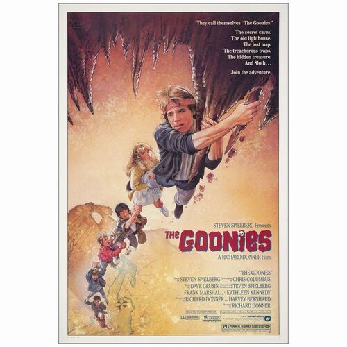 105: One Sheet (27.5" x 41"); Very Fine on Linen ### THE GOONIES (1985)
