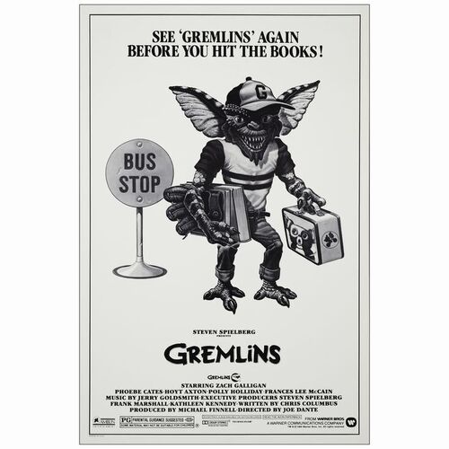110: One Sheet (27" x 41"); School Style; Very Fine+ Rolled ### GREMLINS (1984)