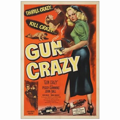 112: One Sheet (27" x 41"); Very Fine+ on Linen ### GUN CRAZY (1950)