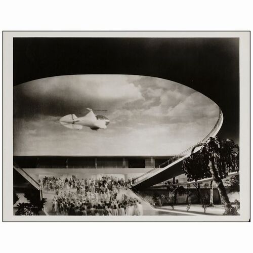 115: Oversized, Double Weight Photo (11" x 14"); Fine- ### H.G. WELLS' THINGS TO COME (1936)