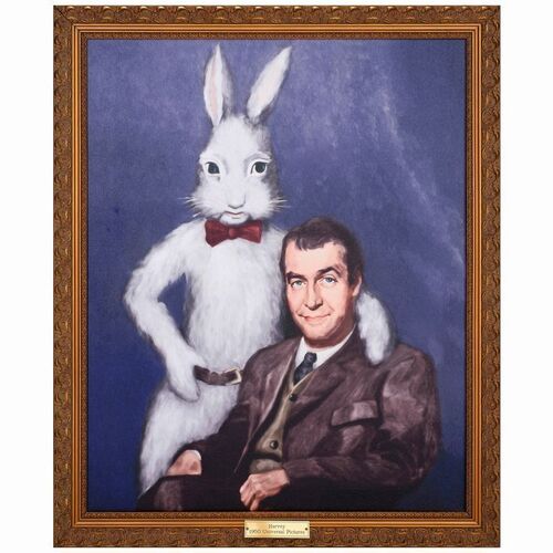 116: Framed Replica Painting (27.5" x 33.25"); Fine+ ### HARVEY (1980s)