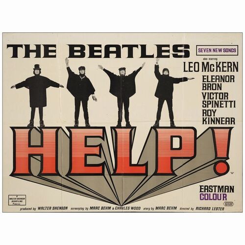 118: British Quad (30" x 40"); Very Fine+ Folded ### HELP! (1965)