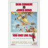 147: One Sheet (27" x 41"); Style B; Very Fine Folded ### JAMES BOND: YOU ONLY LIVE TWICE (1967)