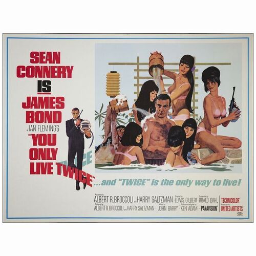 149: Subway (44.5" x 59.25); Style C; Very Fine+ Rolled ### JAMES BOND: YOU ONLY LIVE TWICE (1967)